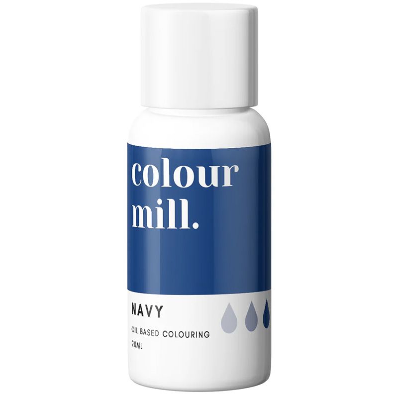 Colour Mill Navy 20 ml Ölfarbe Lebensmittelfarbe